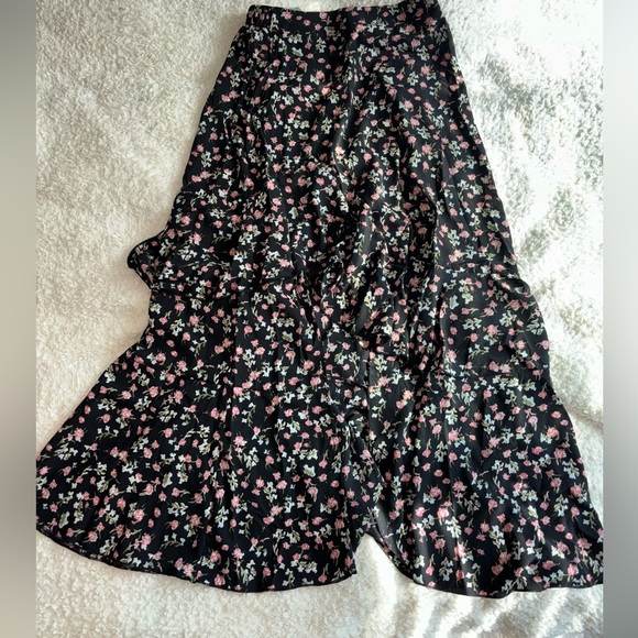 Women boho long floral skirt - Picture 2 of 6
